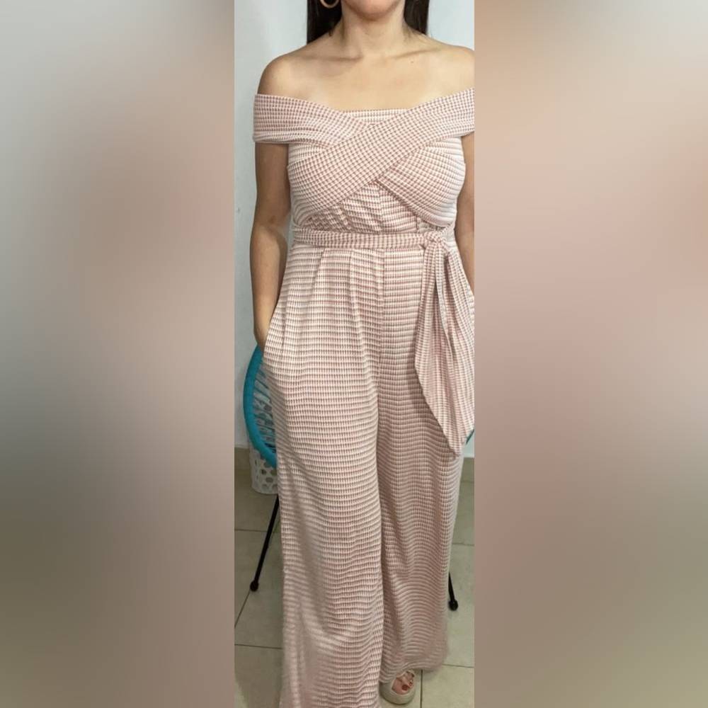 Multi-use Striped Jumpsuit